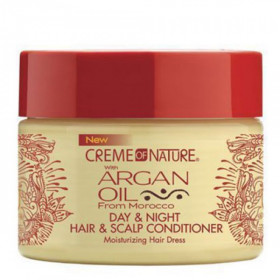 Creme of Nature Argan Oil Day & Night Hair and Scalp Conditioner 4.76oz Creme of Nature Argan Oil Day & Night Hair and Scalp Conditioner 4.76oz